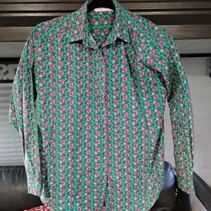 Vintage Jay Jacobs CRAZY Print T shirt